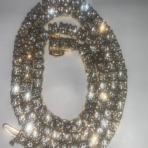 Vvs tennis chain 14k
